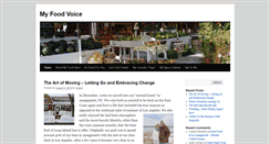 Desktop Screenshot of myfoodvoice.me