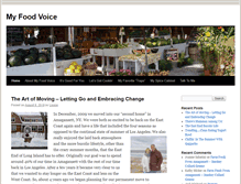 Tablet Screenshot of myfoodvoice.me